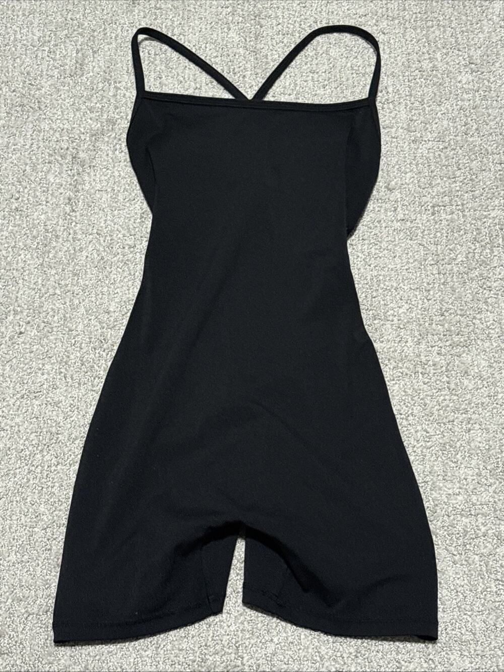 Anrabess Amazon Women’s bodysuit featuring thin spaghetti Straps Size Small